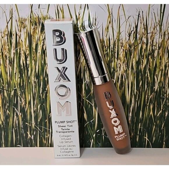 Buxom Plump Shot Collagen Infused Lip Serum Get Naked 0.14 Fl Oz Lip Plump - Picture 1 of 3